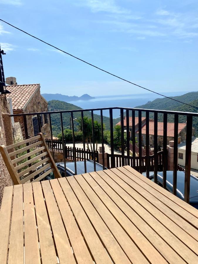 Studio Terrasse Vue Mer Clim Wifi Parking Partinello Ngoại thất bức ảnh