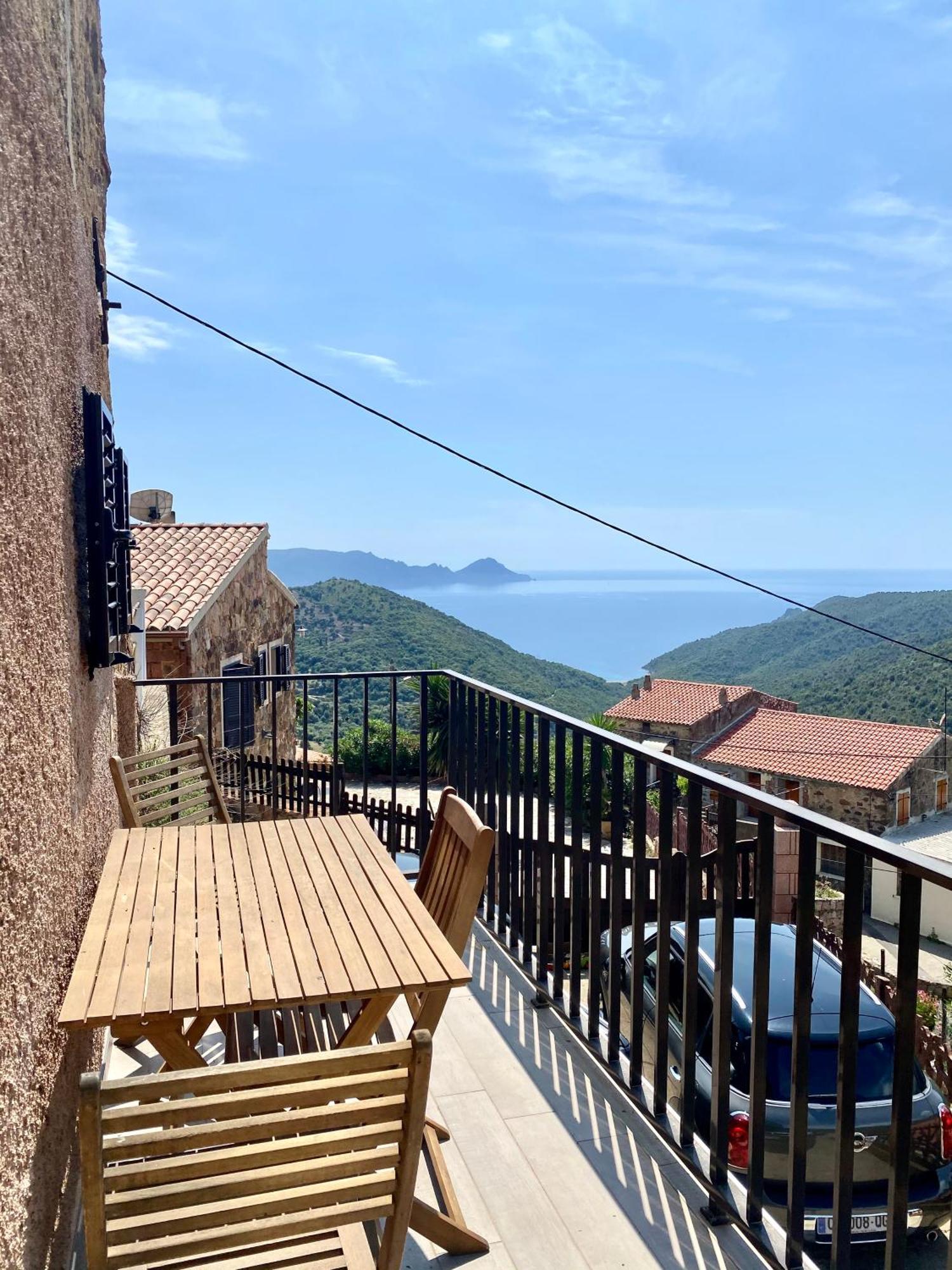 Studio Terrasse Vue Mer Clim Wifi Parking Partinello Ngoại thất bức ảnh